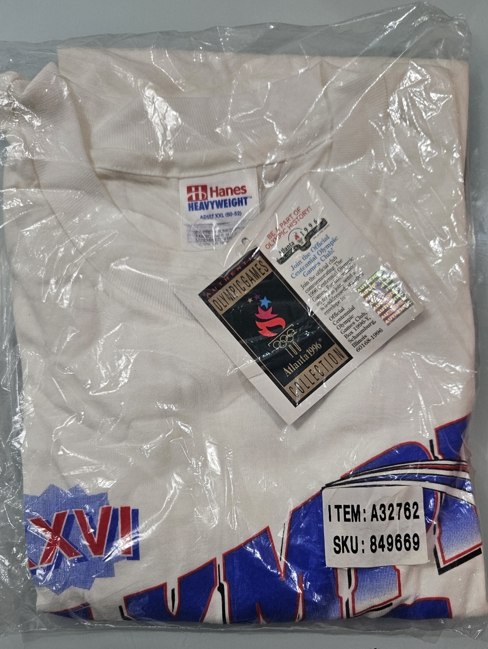 Vintage Atlanta 1996 Olympics Deadstock Tee